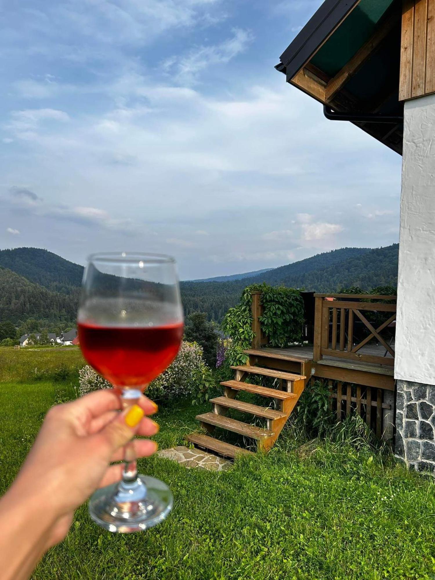 Vila Osada Chyze Jewki Cisna Exteriér fotografie
