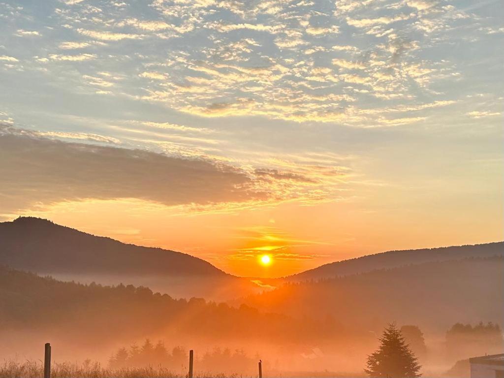 Vila Osada Chyze Jewki Cisna Exteriér fotografie